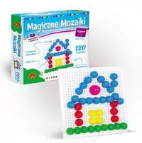 Magiczne mozaiki. Kreatywność i edukacja. 120 elementów - tantis.pl