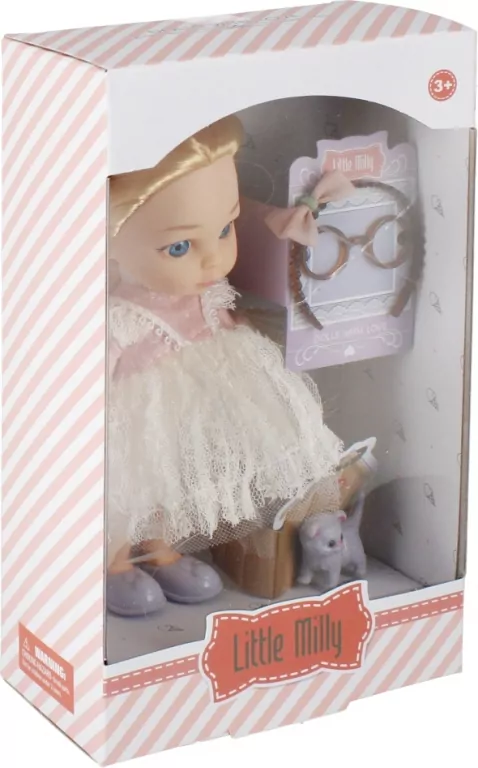 Mega Creative. Lalka 15cm z akcesoriami - tantis.pl