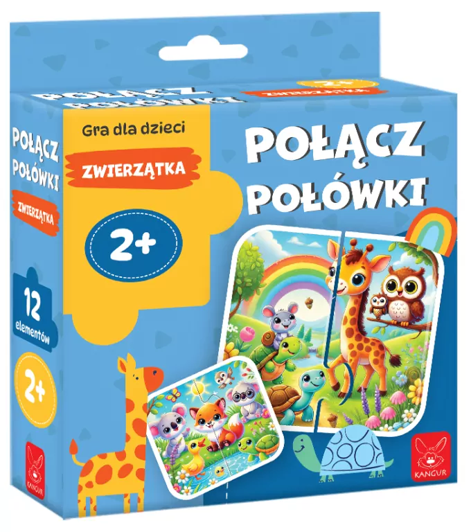 Połącz połówki Zwierzątka - tantis.pl