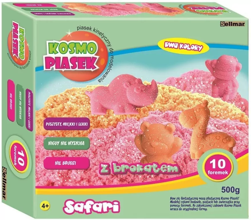 Kosmo piasek. Safari 500g - tantis.pl