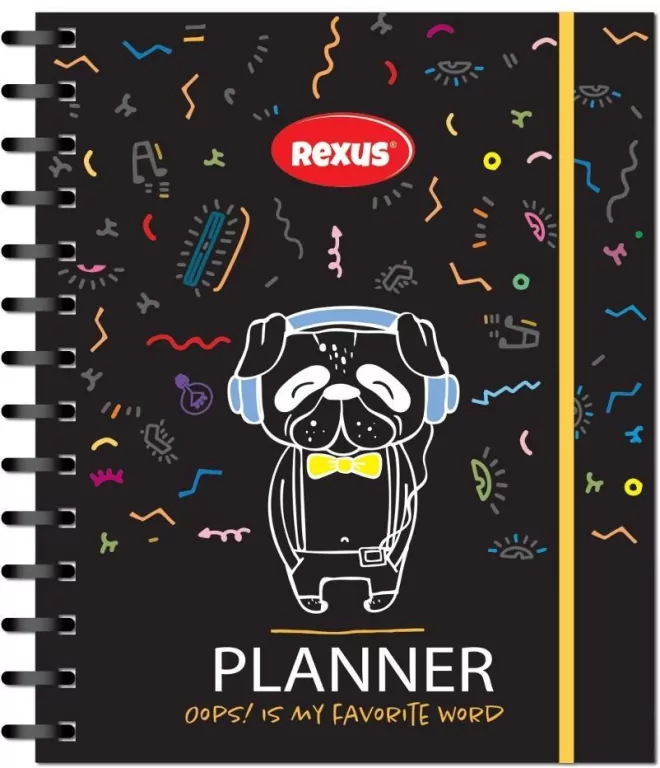 Planer niedatowany na spirali 15,5x19cm - tantis.pl