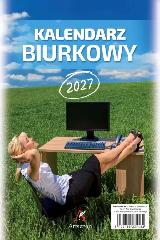Kalendarz 2027 biurkowy A5 MIX - tantis.pl