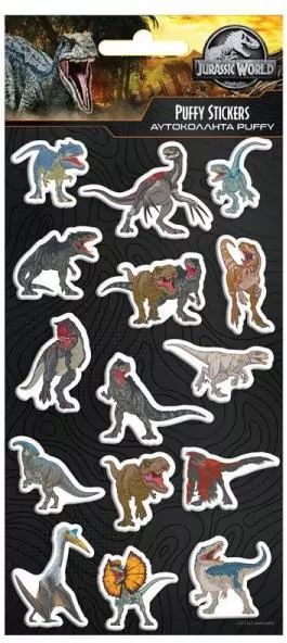 Naklejki wypukłe Jurassic World - tantis.pl