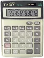 Kalkulator Taxo 12- pozycyjny TG-122 srebrny - tantis.pl