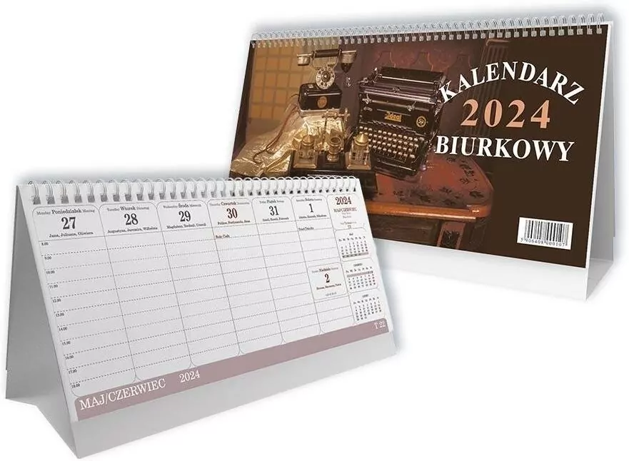 Kalendarz biurkowy 2025, poziomy SB1 SAPT - tantis.pl