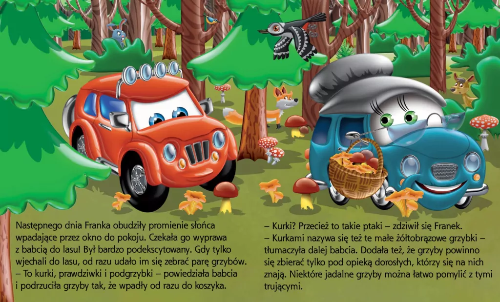 Wizyta u babci. Samochodzik Franek - tantis.pl