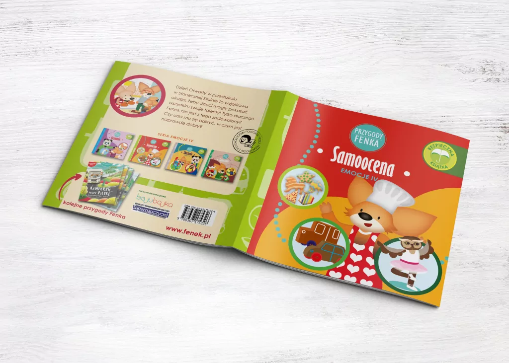 Samoocena. Emocje IV. Przygody Fenka - tantis.pl