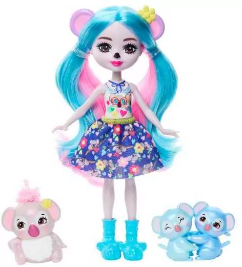 Enchantimals. Lalka z rodziną Koale HNT61 - tantis.pl