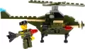 Klocki konstrukcyjne Alleblox Military 96-104 elementy, mix - tantis.pl