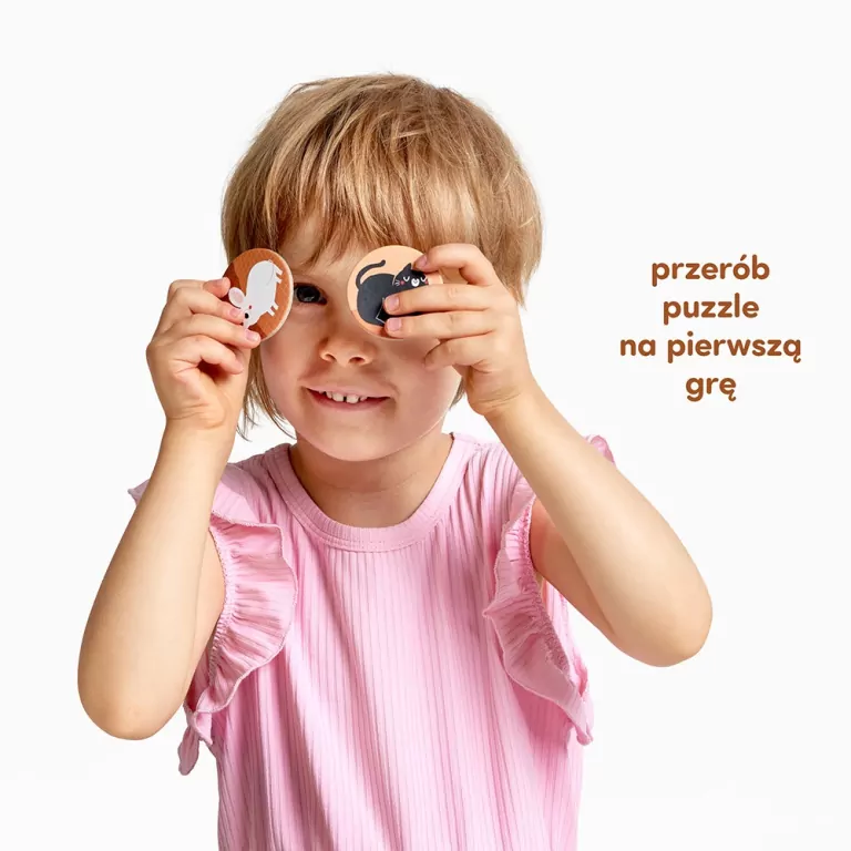 CzuCzu. puzzle Zwierzęta małe i duże. 2+ - tantis.pl