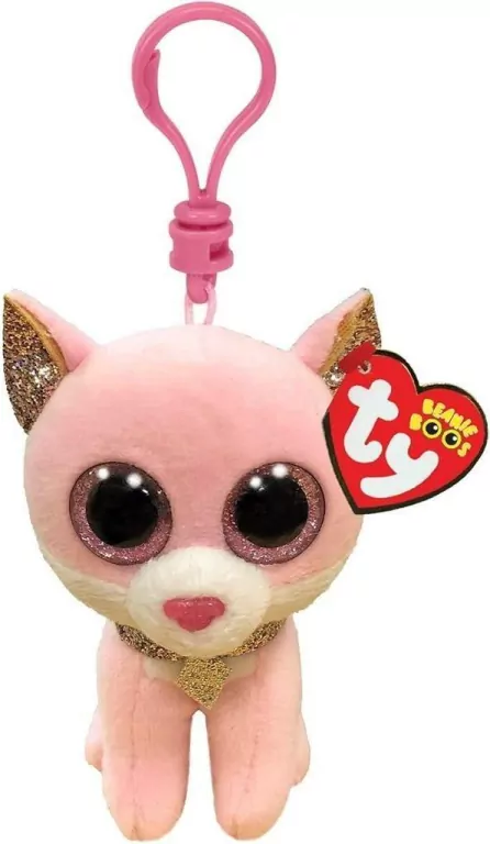 Beanie Boos  Fiona Różowy kot 8,5 cm. - tantis.pl