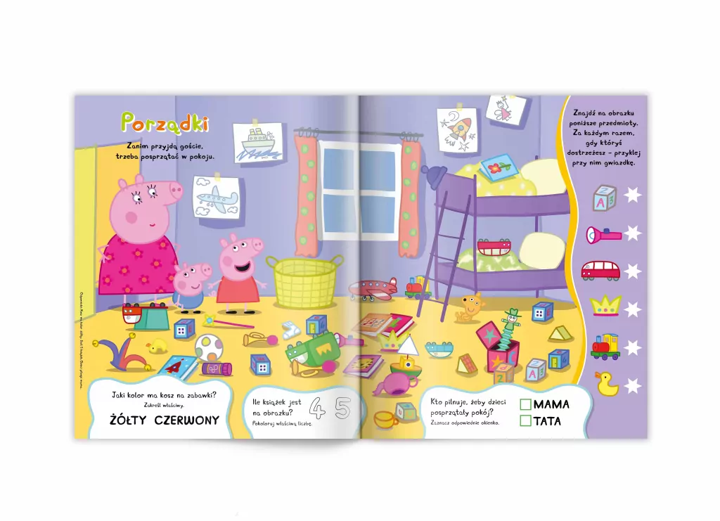 Świnka Peppa. Peppa świętuje z przyjaciółmi. Chrum chrum. Cz.86 - tantis.pl