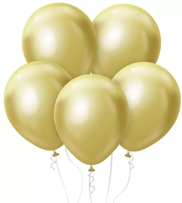 Balony Beauty&Charm platynowe/złote 12"/ - tantis.pl