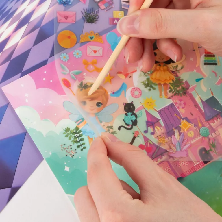 Zestaw kreatywny. Kalkomania Magic - tantis.pl