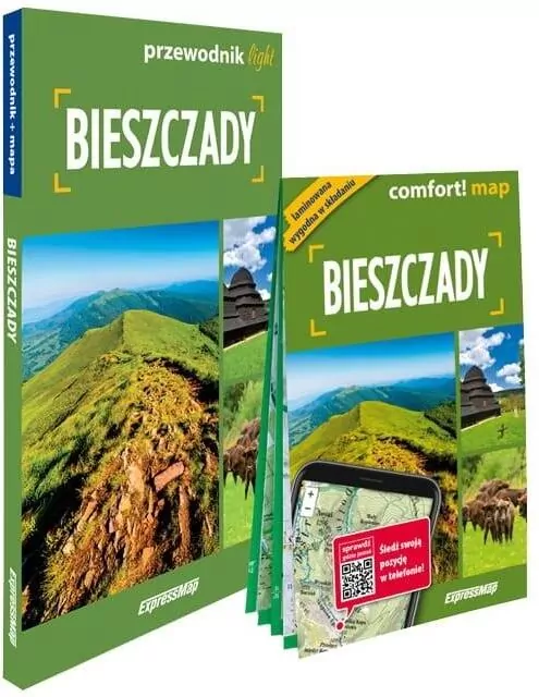 Bieszczady light: przewodnik + mapa - tantis.pl