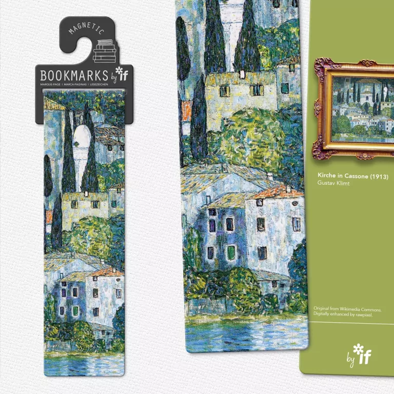 Zakładka magnetyczna. Classics. Kościół w Cassone - tantis.pl