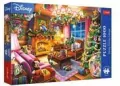 Puzzle 1000 Świąteczna chatka Disney TREFL - tantis.pl
