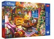Puzzle 1000 Świąteczna chatka Disney TREFL