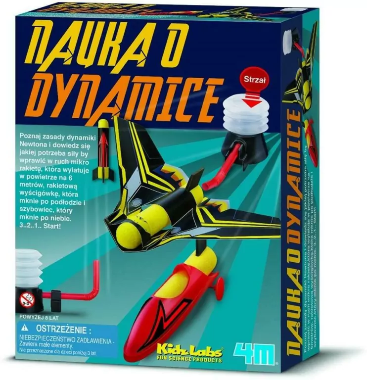 Nauka o dynamice 4M. KidzLabs - tantis.pl