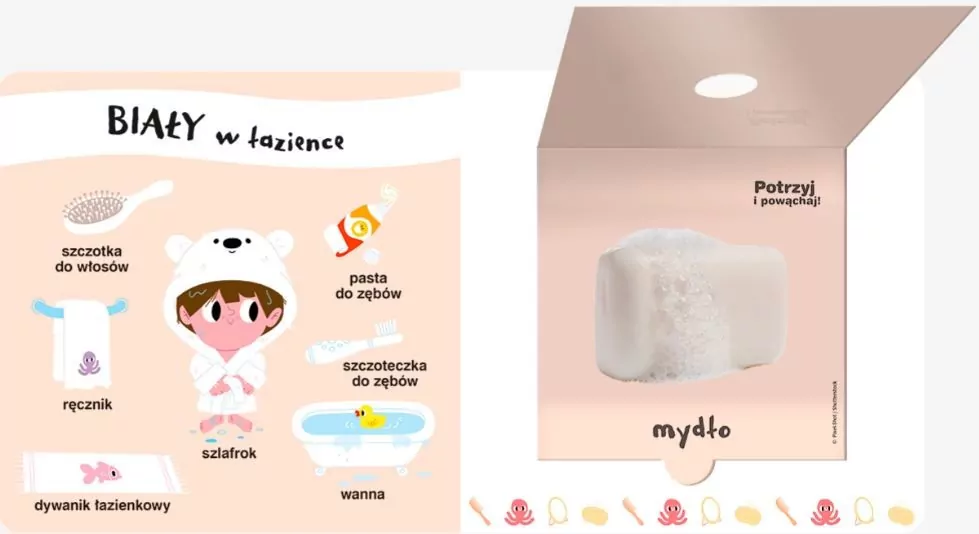 Mój dzień. Moja pachnąca książeczka z kolorami. Akademia Mądrego Dziecka - tantis.pl