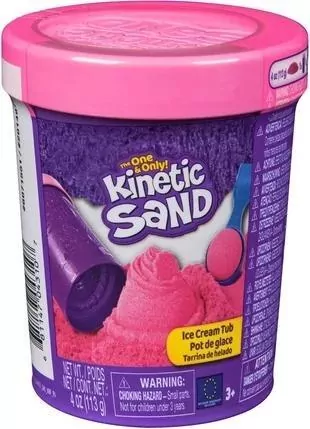 Kinetic Sand - Lodowa tuba mix - tantis.pl