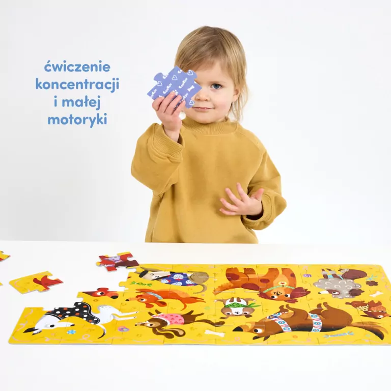 CzuCzu. Puzzle. Hau Pieski dla dzieci 3+ - tantis.pl