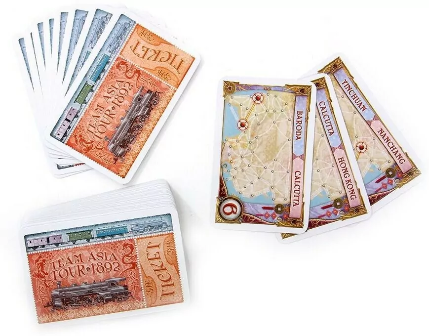 Wsiąść do pociągu: Kolekcje map: Azja - tantis.pl