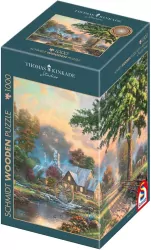 Puzzle 1000 Thomas Kinkade W starym młynie