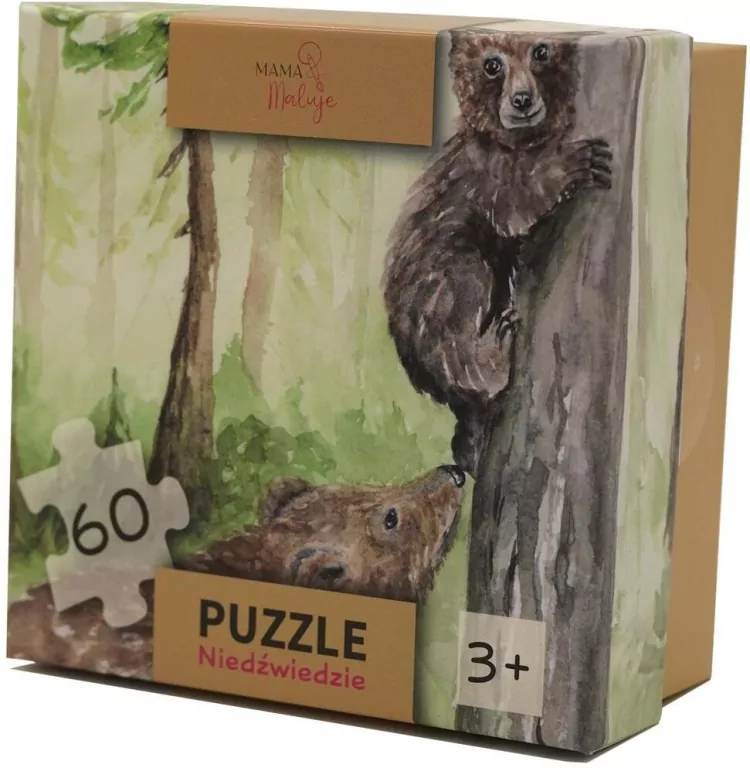 Puzzle 60. Niedźwiedzie - tantis.pl