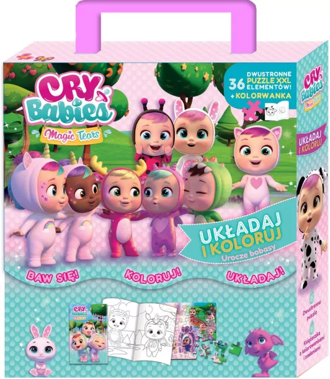 Cry babies. Układaj i koloruj. Cz.1 - tantis.pl