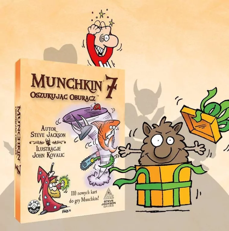 Munchkin 7 - Oszukując Oburącz - tantis.pl