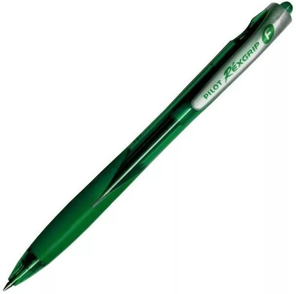 Długopis olejowy Pilot Rexgrip Zielony Fine - tantis.pl
