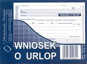 Wniosek o urlop 515-5 - tantis.pl