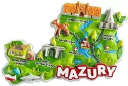 Magnes I love Poland Mazury ILP-MAG-C-MAZ-46