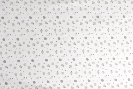 Prześcieradło Next2Me Forever G/D bawełna confetti