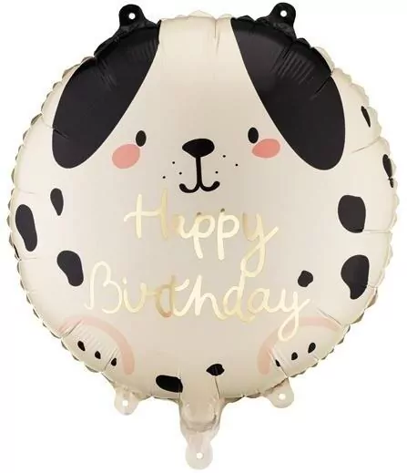 Balon foliowy pastylka Happy Birthday 35x35cm - tantis.pl