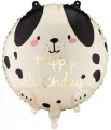 Balon foliowy pastylka Happy Birthday 35x35cm - tantis.pl