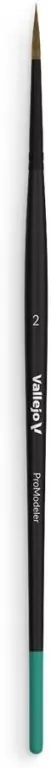 Vallejo: B01002 - Pro Modeler - Round Brush - Natural 2 - tantis.pl