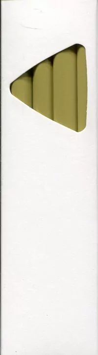 Kredki Bambino drewniane trójkątne 12 sztuk, kolor złoty - tantis.pl