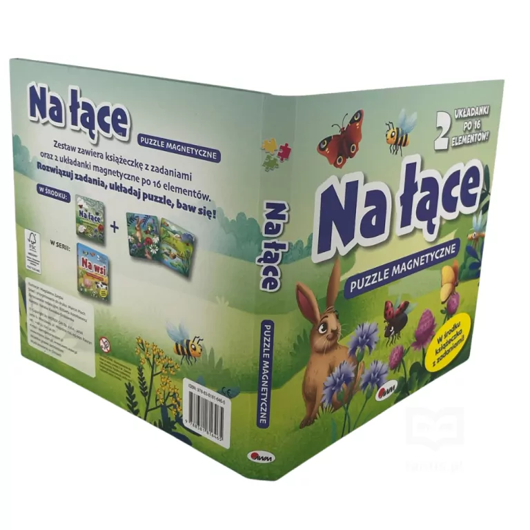 Na łące. Puzzle magnetyczne - tantis.pl
