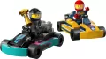 LEGO® City. Gokarty i kierowcy wyścigowi 60400 - tantis.pl
