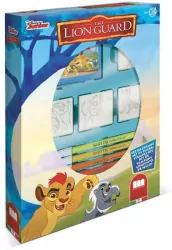 Zestaw Pieczątek Król Lew