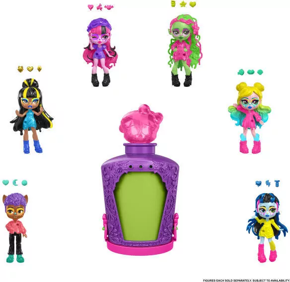 Monster High Eliksiry Minilalka Seria 1 mix - tantis.pl