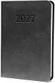 Kalendarz 2027 A6 Prestige Tygodniowy Czarny - tantis.pl