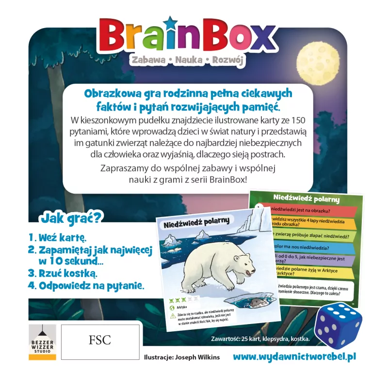 BrainBox: Pocket - Niebezpieczne zwierzęta - tantis.pl