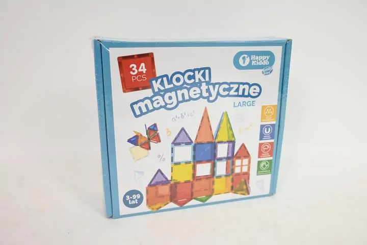 Klocki magntyczne 34el - tantis.pl