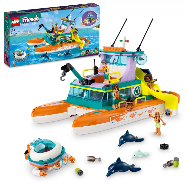 LEGO® Friends. Morska łódź ratunkowa. 41734 - tantis.pl