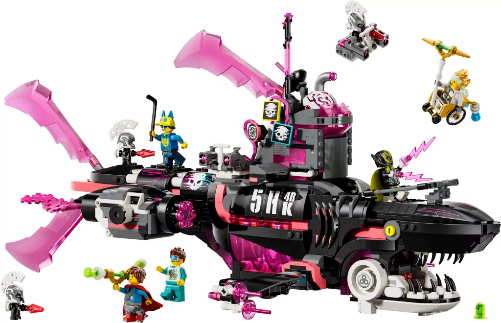 LEGO® DREAMzzz. Koszmarny Rekinokręt podwodny 71500 - tantis.pl