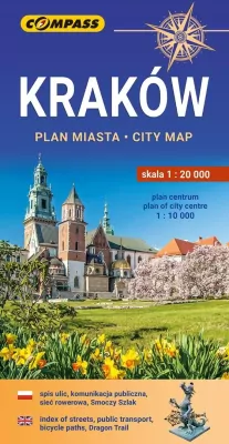Plan miasta - Kraków 1:20 000