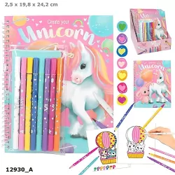 Kolorowanka z magicznymi flamastrami Jednorożec Ylvi 12930A